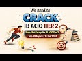 11 January IB ACIO Tier-2 🚨 Top 10 Expected Essay Topics | Must Watch