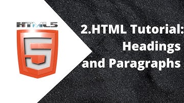 HTML Tutorial  Headings and Paragraphs   Web Development Tutorials #2