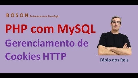 Curso de PHP - Gerenciamento de Cookies HTTP