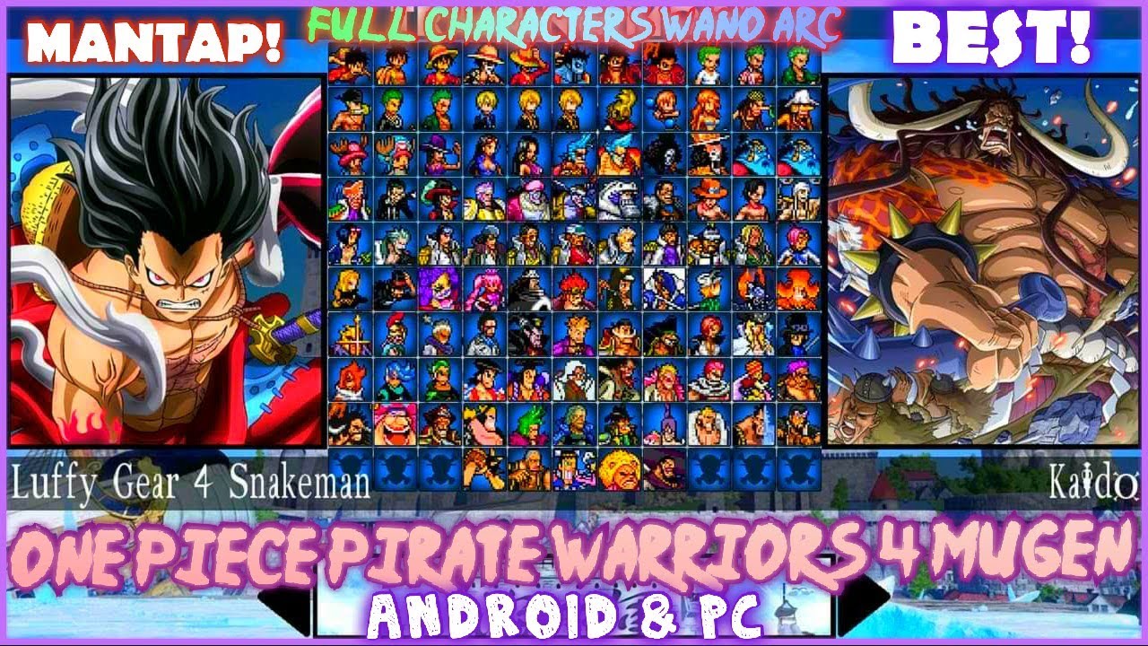 YTGamingHD on X: ONE PIECE MUGEN ANDROID NEW 2021 (DOWNLOAD)   lewat @ #ONEPIECE  /  X