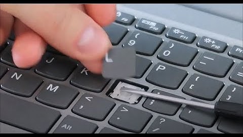 How To Fix Small Keyboard Key - Lenovo Thinkpad