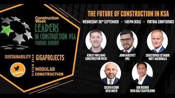Construction Week Leaders in Construction KSA - 30 September 2020