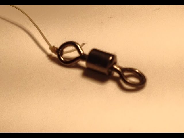 How to Tie Line to a Swivel