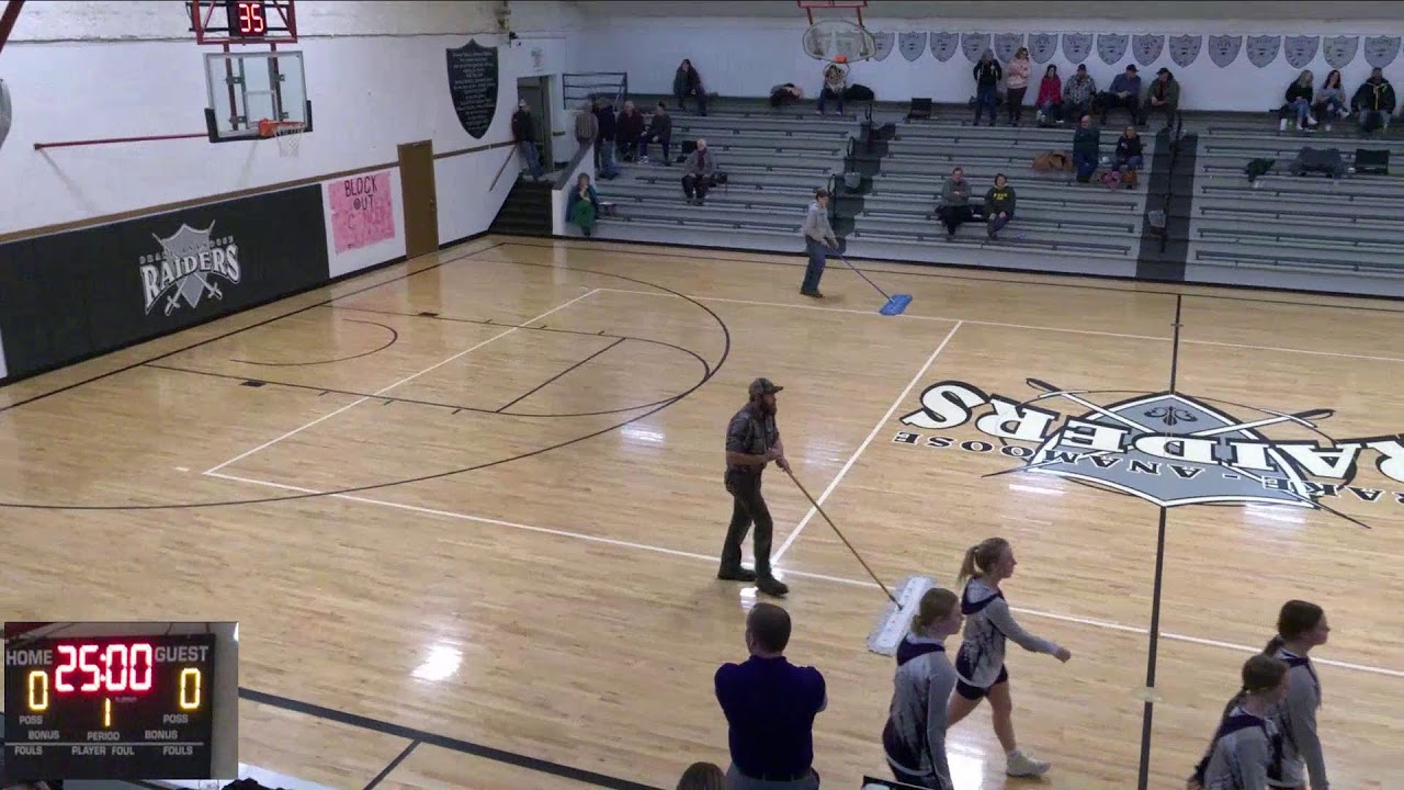 Drake anamoose high vs bottineau high school girls jv game youtube