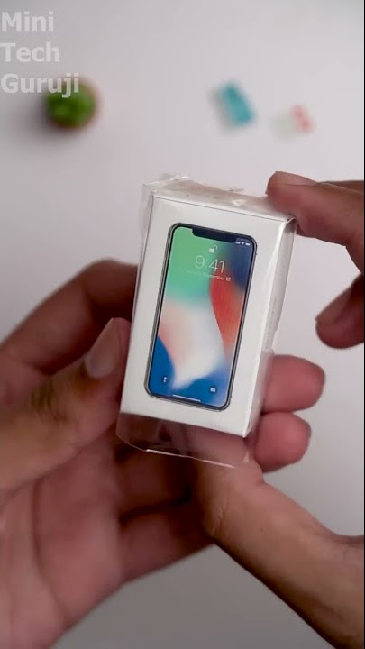 DIY Mini iPhone Unboxing