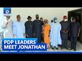 PDP Leaders Meet With Goodluck Jonathan In Abuja