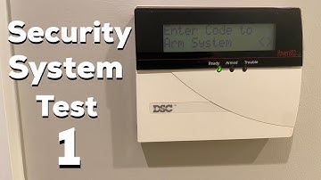 Security System Test 1