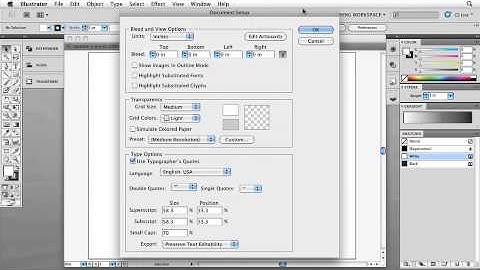 Adobe illustrator Training Video 1-1 Document Setup