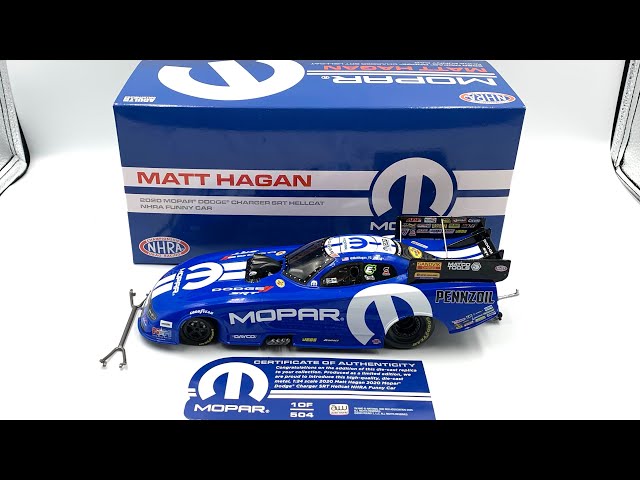 Matt Hagan 2020 MOPAR Dodge Charger SRT Hellcat 1:24 NHRA Funny
