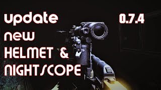 0.7.4 Preliminary Patch : new HELMET 6B47 and new NSPU-M Night scope - Escape from Tarkov 0.7.4 Preliminary Patch : new HELMET 6B47 and new NSPU-M Night scope - Escape from Tarkov