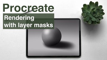 Procreate tutorial: using layer masks