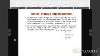 Lecture 41- DBMS - Stable Storage Implementation - Dr. Deepali Jaadhav