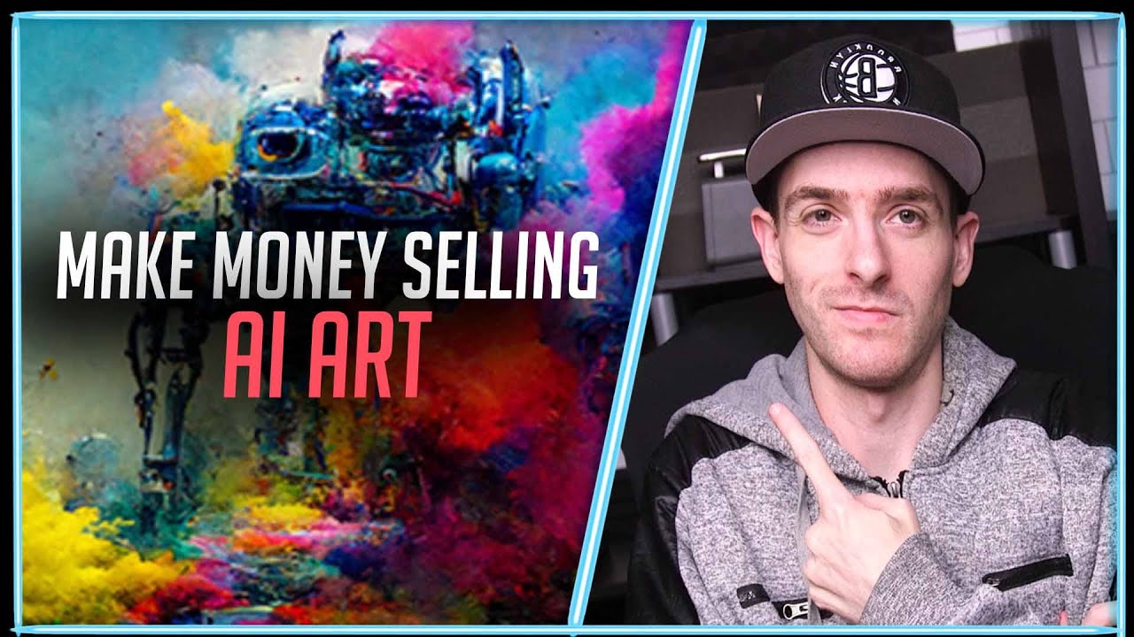 How to Sell AI Digital Art Prints On Etsy - YouTube