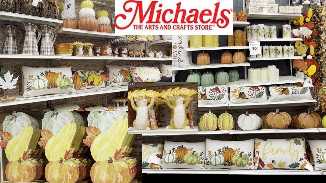 Michaels Fall MICHEALS FALL DECOR 2024* SHOP WITH ME MICHEALS * MICHEALS FALL ...