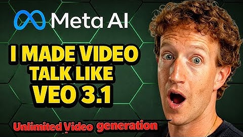 How I Made Meta AI Video To Talk Like Veo 3 And Sora 2