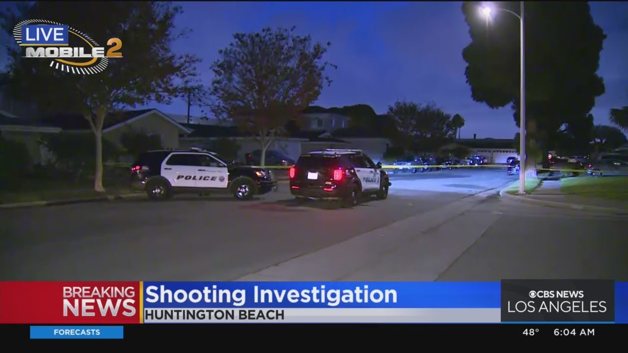 Huntington Beach shooting locks down neighborhood YouTube