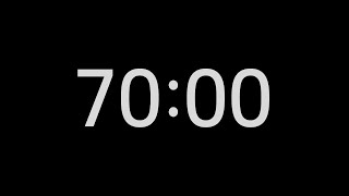 70 Minute Timer / 70분 타이머