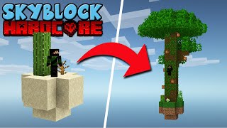 I Explored EVERY ISLAND in Hardcore Minecraft Skyblock! #6