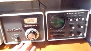 Yaesu YO-100 and FV-101 demo