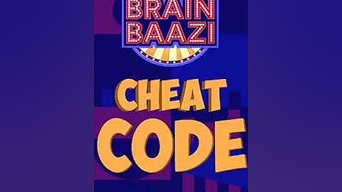 Brain Baazi cheat code for 25 June 2018 at 9 pm