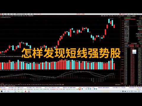 A股午评：短线强势股.盘中怎样捕捉.有三个突破口