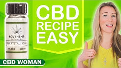 How To Make Homemade CBD Edibles! Easy Recipe