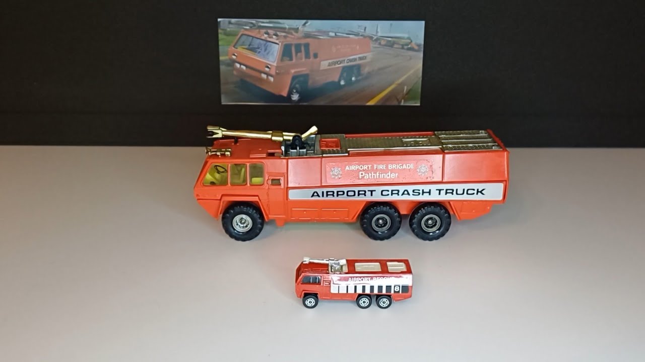 Corgi Chubb Pathfinder Airport Crash Truck 1974-1980 - YouTube