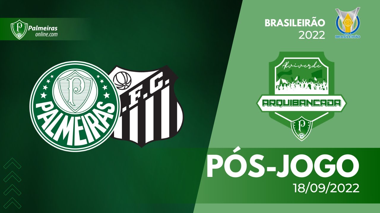 PÓS-JOGO, AO VIVO🔴, PALMEIRAS 1x0 Santos