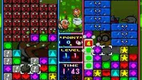 Tetris Attack Battle v Computer LV 7 -10-