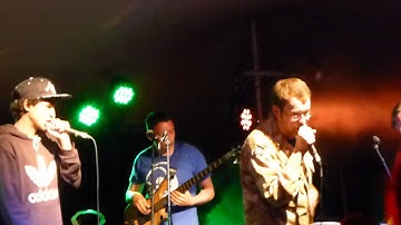 Dr Syntax - Hire Me - with the Mouse Outfit and Sparkz at Boomtown in Chai Wallahs