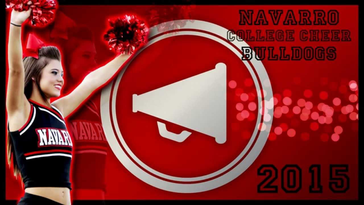 Navarro College Cheer Bulldogs 2015 YouTube