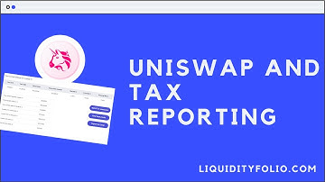 Uniswap and tax reporting