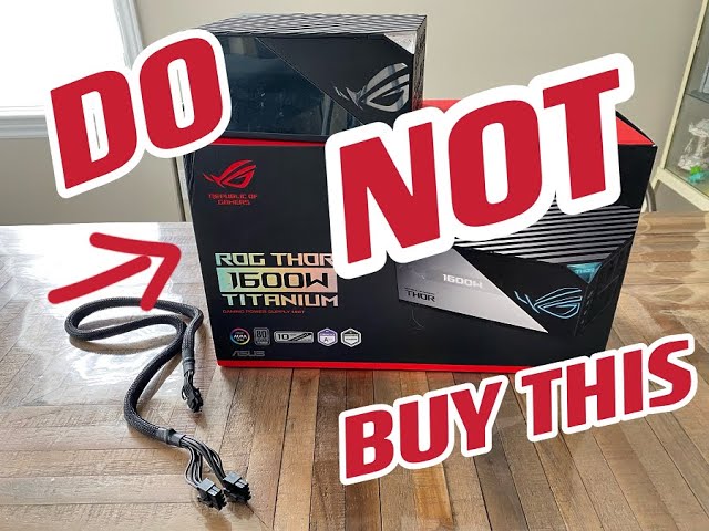 ROG THOR 1200W Platinum Power Supply Review