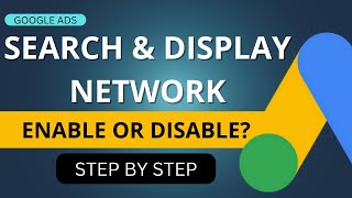 Network Setting in Google Ads | Easy Step by Step Video in Hindi