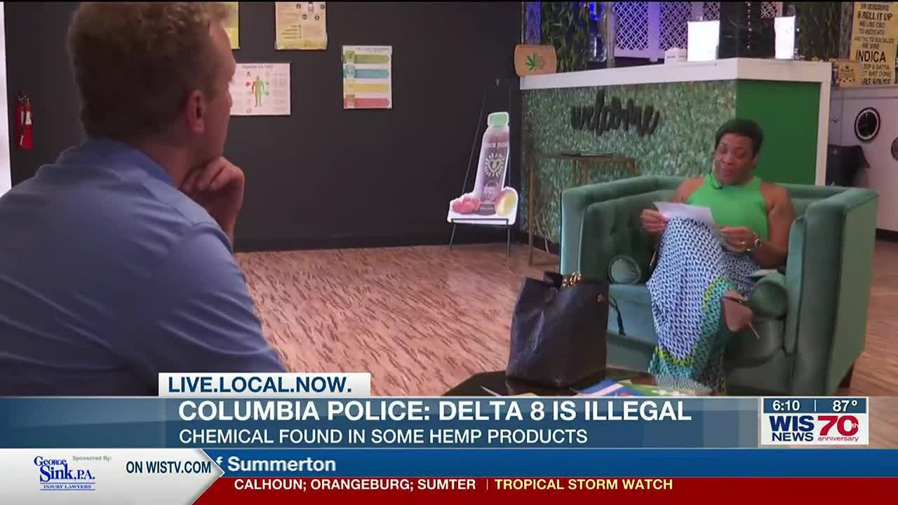Columbia Police: Delta 8 is illegal