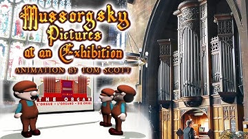 PIPE ORGAN & ANIMATION CONCERTS - SCOTT BROTHERS DUO - PICTURES AT AN EXHIBITION