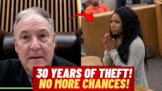 30 Years of Stealing Ends Today — Judge Sends Her to PRISON