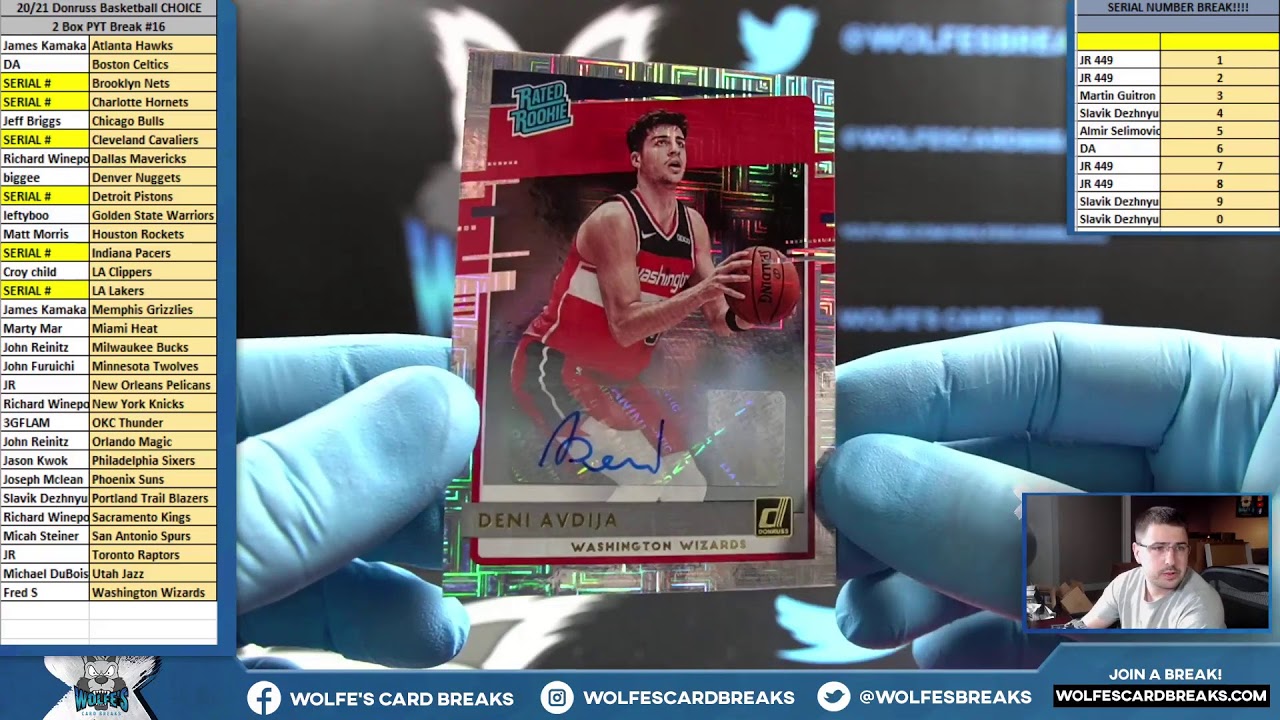 Wolfe s Card Breaks Live Group Breaks YouTube