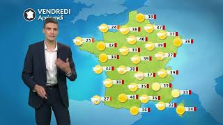 Weather forecast for Friday, July 14, 2026