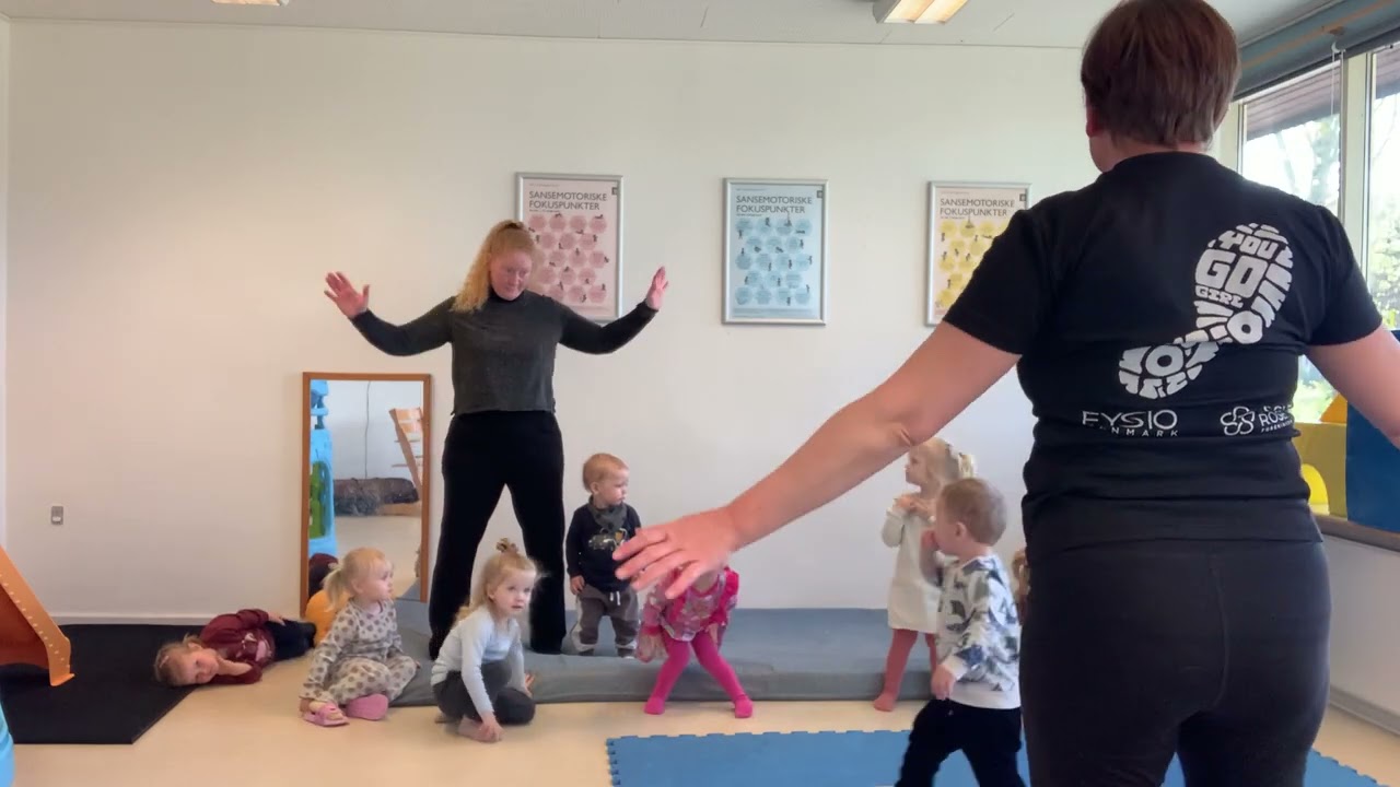 børneyoga i dagplejen i Norddjurs Kommune