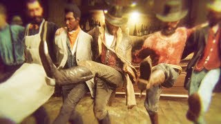 Getting Drunk in Red Dead Redemption 2