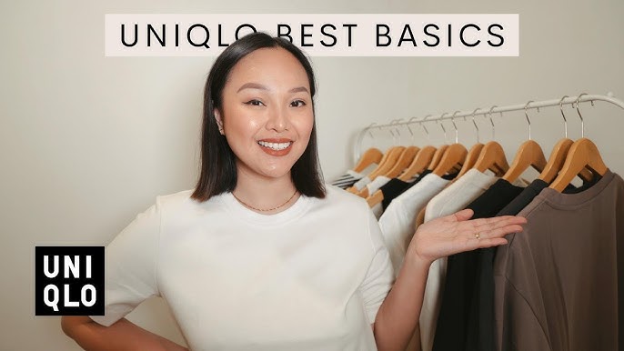 Trying on the uniqo bra top! I love a basic staple 🥰 #uniqlo