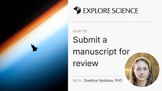 How to Submit a Manuscript for Review