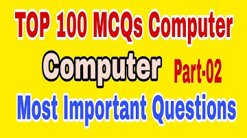 Top 100 MCQs Computer || JKSSB VLW and FAA || Part-02