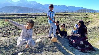 While Zahra was playing with the children, her grandfather thought she had gone to work.