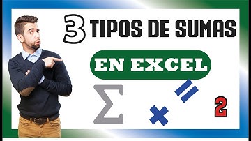 SUMAS en EXCEL | FACIL | RAPIDO | CURSO BASICO🔴