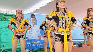 Senyuman manis penari Dolalak Dewangga , Purworejo