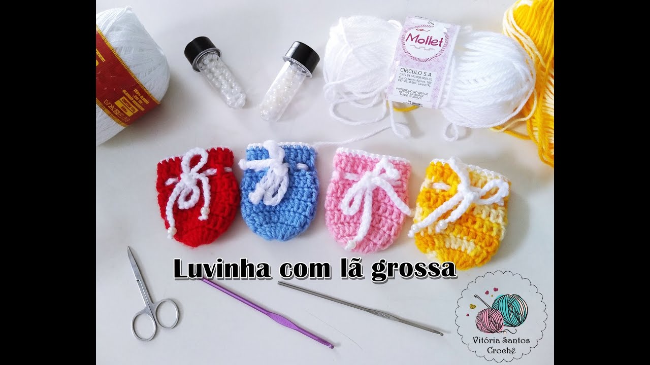 Luvinha com lã grossa