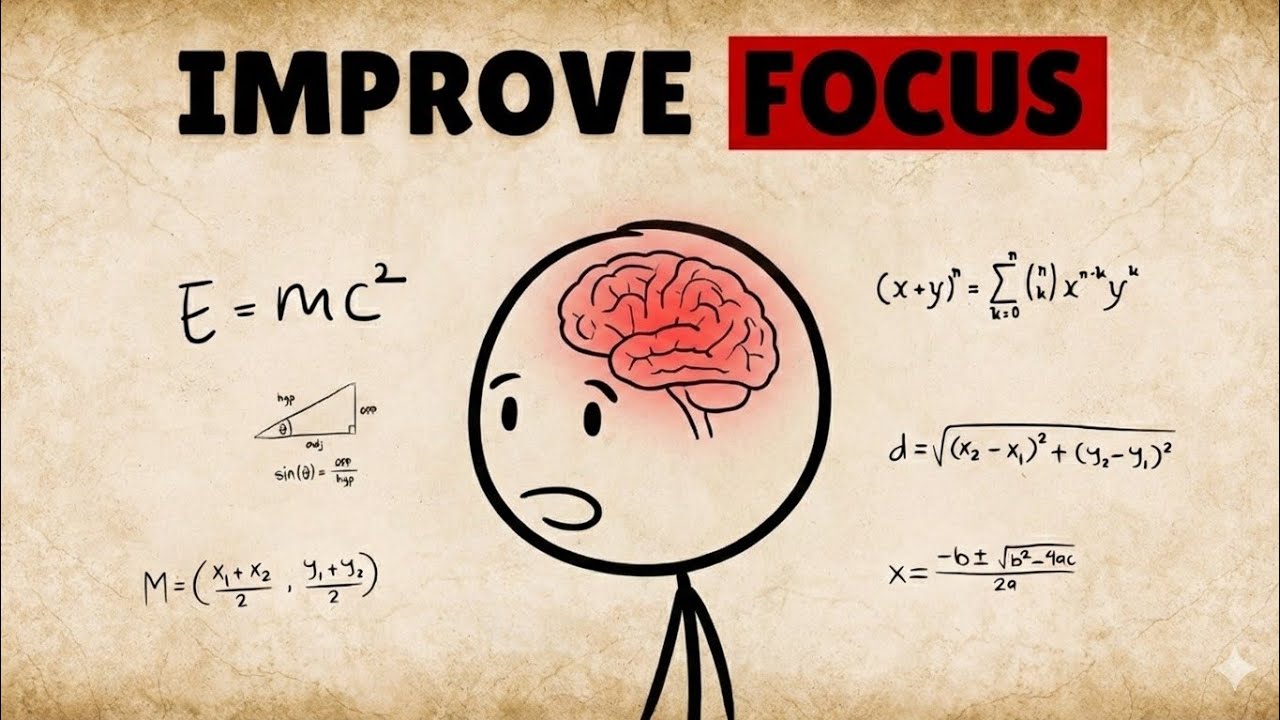 How to Improve Focus and Concentration in a Distracted World | Solution Explained