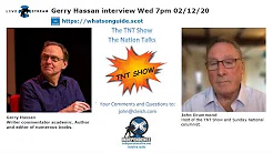TNT Show: John Drummond interviewing Gerry Hassan. #TNTShow title=